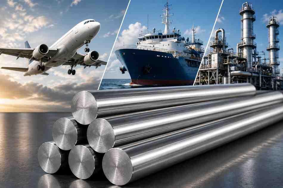 From Aerospace to Marine: The Versatility of Nitronic Round Bars