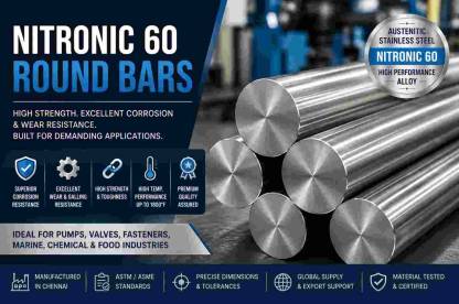 What Are Nitronic 60 Round Bars and Why Are They Used in Industry?