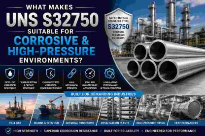 What Makes UNS S32750 Suitable for Corrosive and High-Pressure Environments?